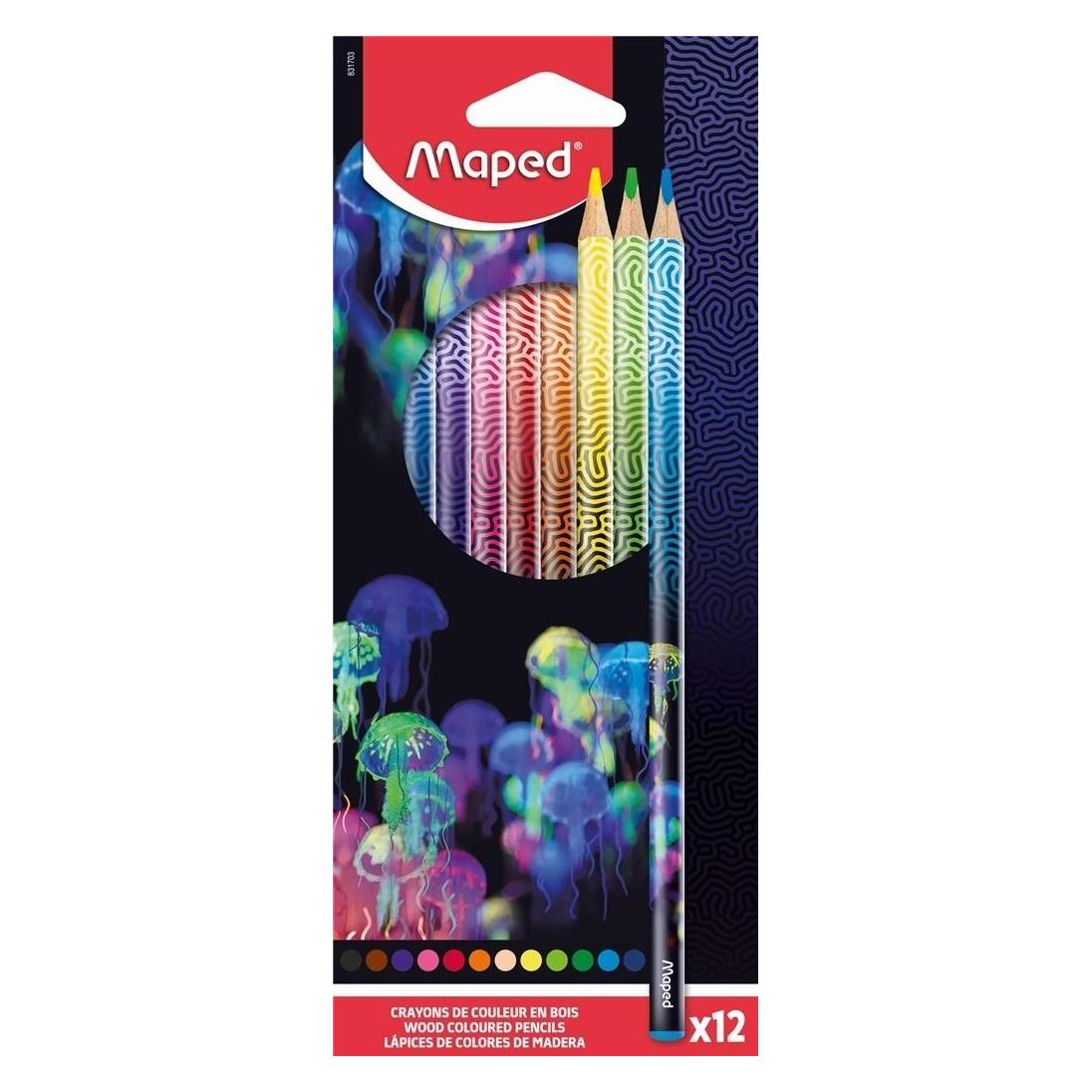 Maped Farbstiftetui 12ST mehrfarbig (12x) (831703)