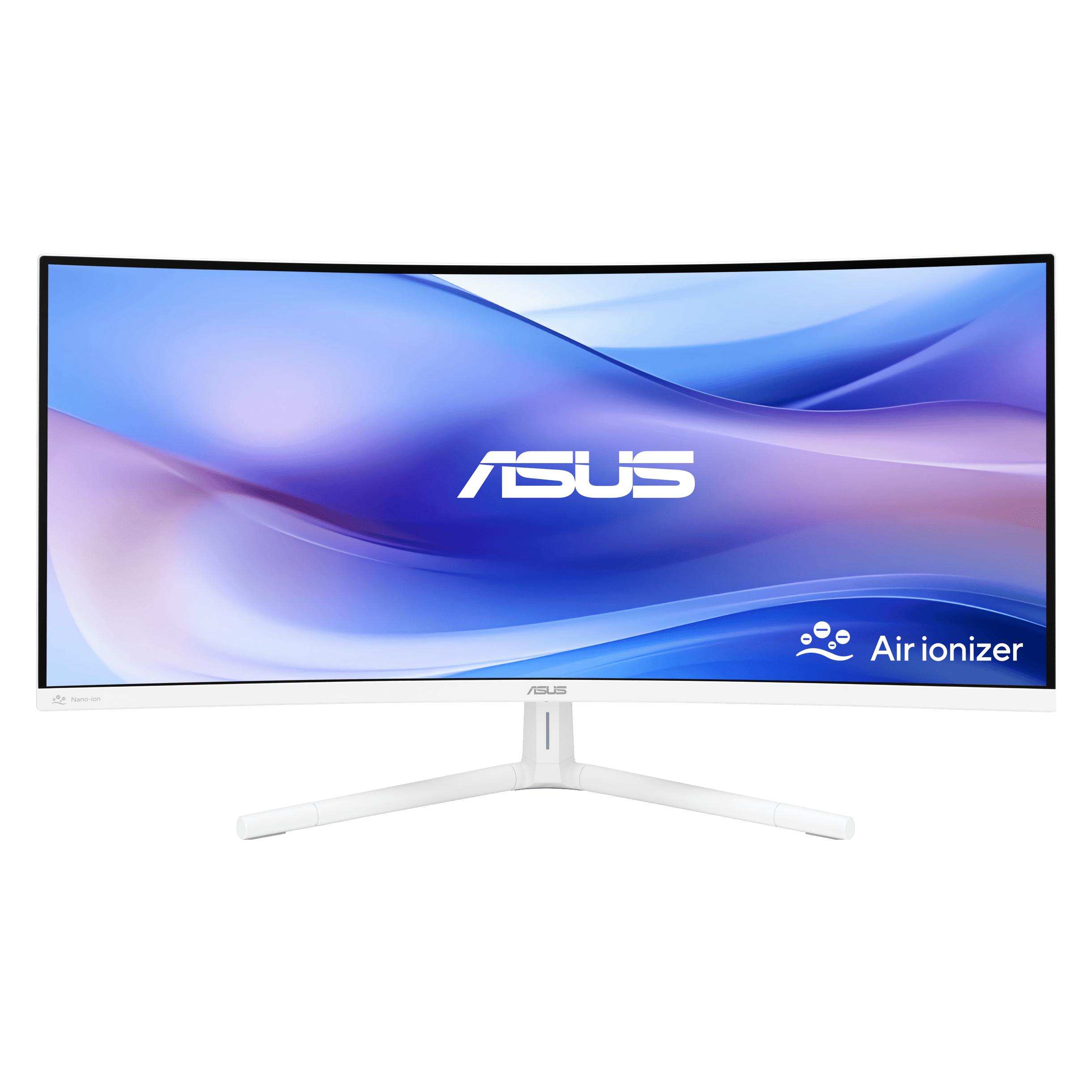 ASUS Eye Care VU34WCIP-W 86,7cm (21:9) WQHD (3440 x 1440 Pixel, 34") (90LM0AIT-B01M71)