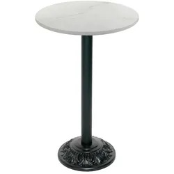 RestooTab - Stehtisch Versailles Ø60cm Dekor marmor paros