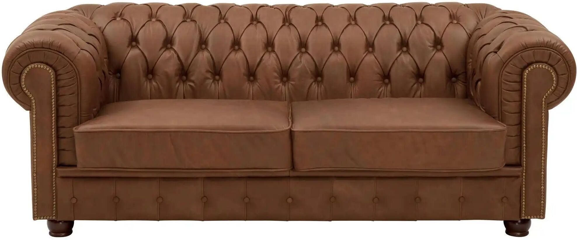 Max Winzer Sofa 3-Sitzer  Norwin ¦ braun ¦ Maße (cm): B: 200 H: 74