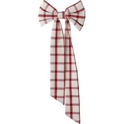 Ruby Christbaumschmuck Schleife, kariert
