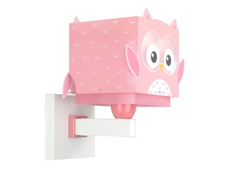 Dalber Kinder Wandlampe Little Pink Owl Rosa Eule