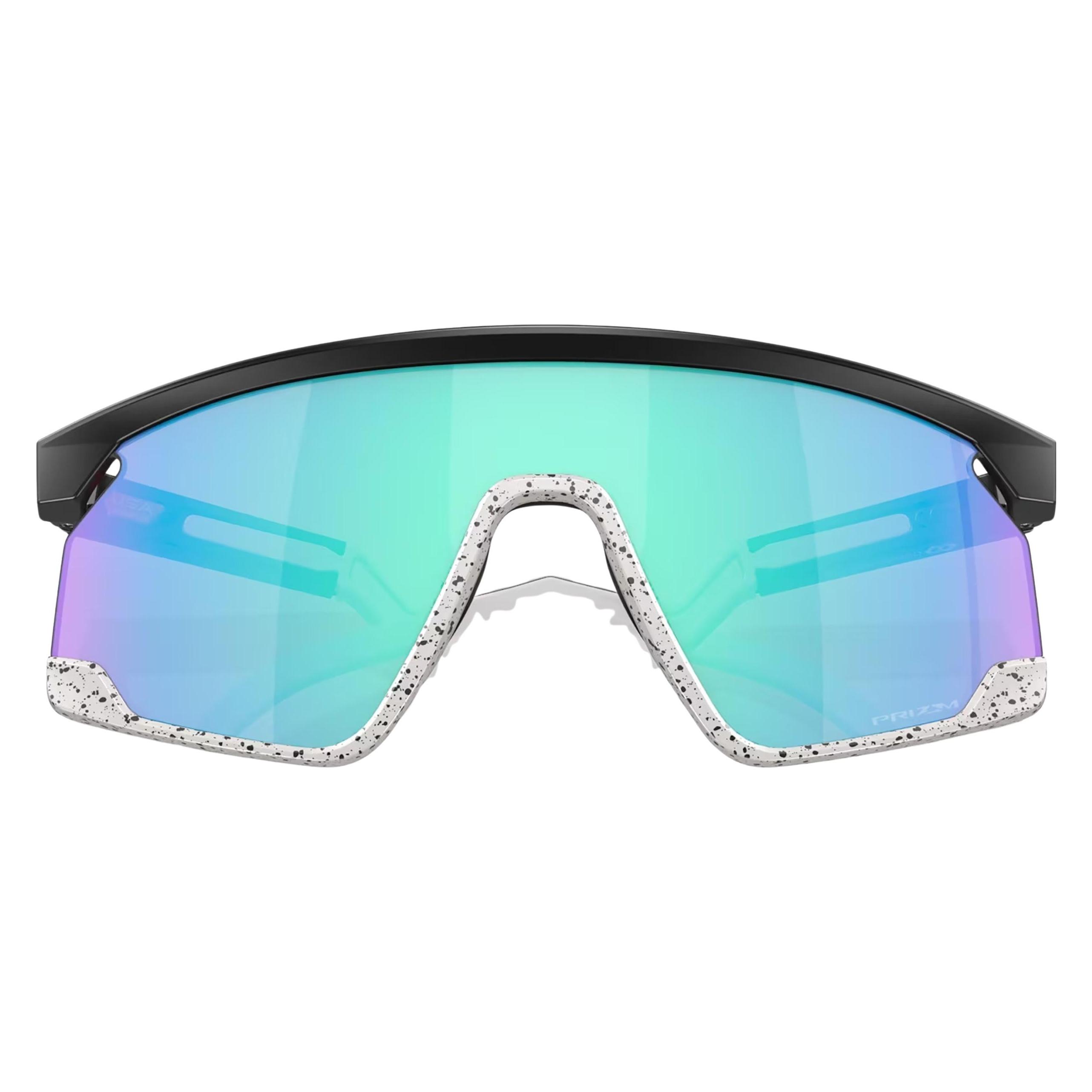 Oakley Sonnenbrille OO9280 black used (Matt Schwarz, Prizm Saphire, Prizm Sapphire) (OO9280-0339)