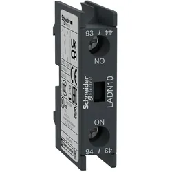 Schneider Electric LADN10 Hilfsschalterblock, 1S, Schraubanschluss
