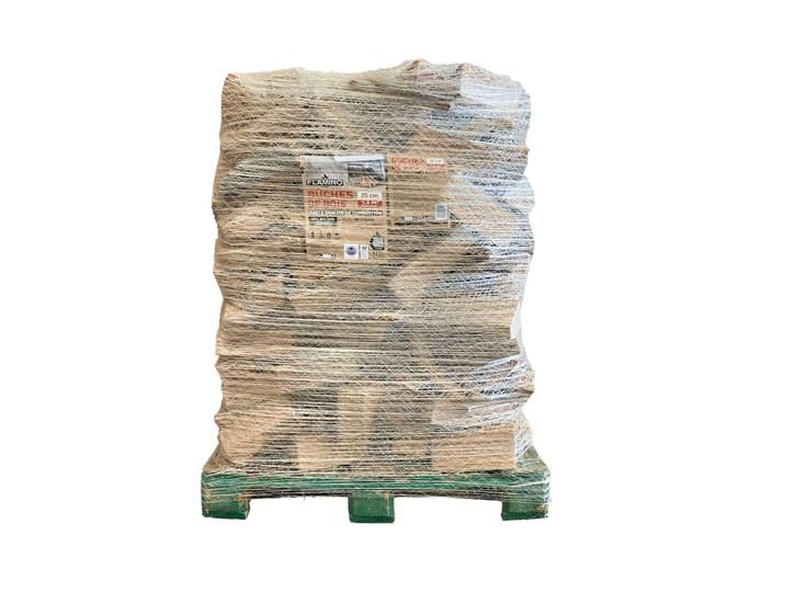 Ballot 2 m3 bûches 25 cm FLAMINO