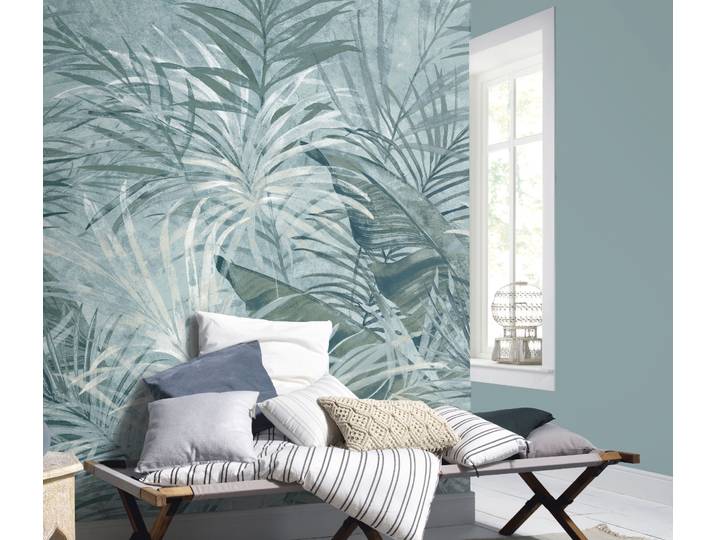Fototapete FASHION FOR WALLS Molina , blau, B:1,5m L:2,7m, Vlies, Tapeten, Fototapete, Phthalate frei