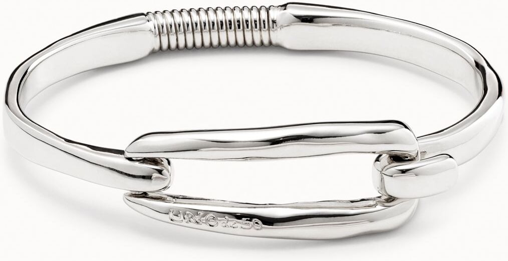 UNOde50 Pulsera bañada en plata de ley Plateado XL