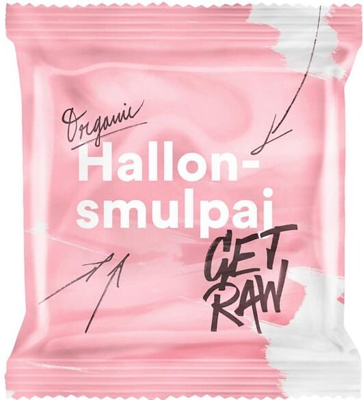 Hallonsmulpaj GET RAW 35g 12st