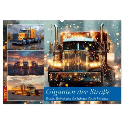 Giganten der Straße (Wandkalender 2027 DIN A2 quer), CALVENDO Monatskalender