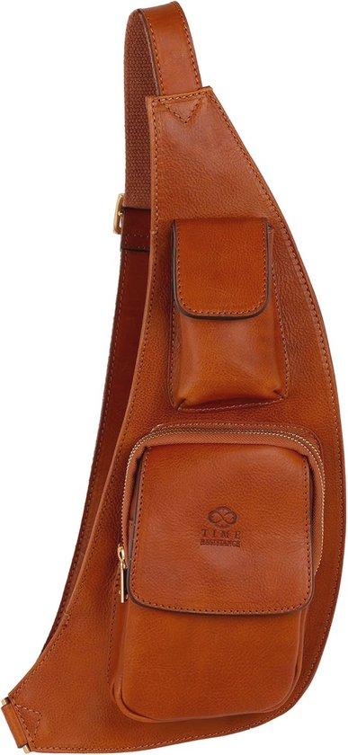 Leder Fanny Pack Uni - Handgefertigte italienische Volnerfleer Huptas