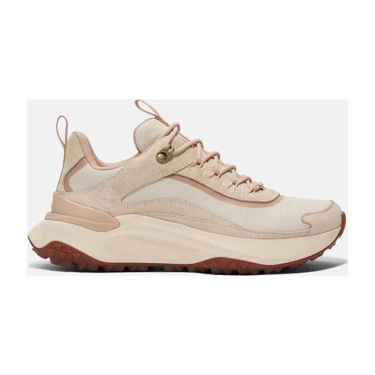 Timberland Womens Low Lace UP Waterproof Sneaker natural mesh 6.5 Wide Fit TB0A2N4BEW21-6.5-Wide Fit