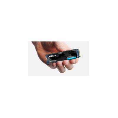 KIOXIA interne SSD "Exceria Plus G3", schwarz (schwarz, blau), 1 TB, Schreibgeschwindigkeitmaximal 3900 MB/s Lesegeschwindigkeitmaximal 5000 MB/s, Festplatten