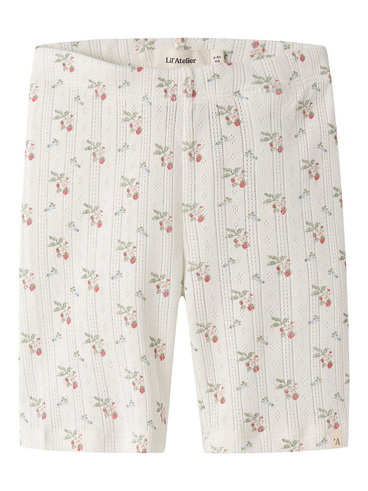 Lil Atelier Shorts "Frachello" in Creme - 110