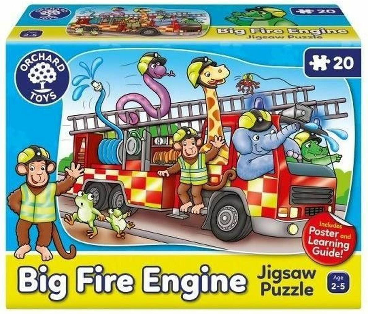 Big Buy Cooking Puzzel Grote brandweerwagen FR