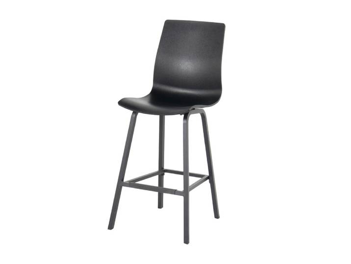 4er Set Hartman Sophie Wave Barstuhl Aluminium/Kunststoff