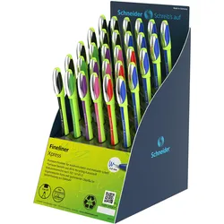 Schneider, Schreibstifte, Display Fineliner Xpress (30x)