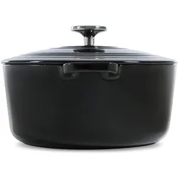 BK Bourgogne Braadpan - 24 cm - Jet Black, Pfanne + Kochtopf, Schwarz