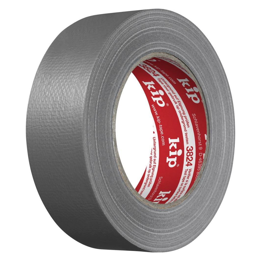 Kip 38mm x 50m Steinband silber 3824-38 (38 mm) (3824-38)
