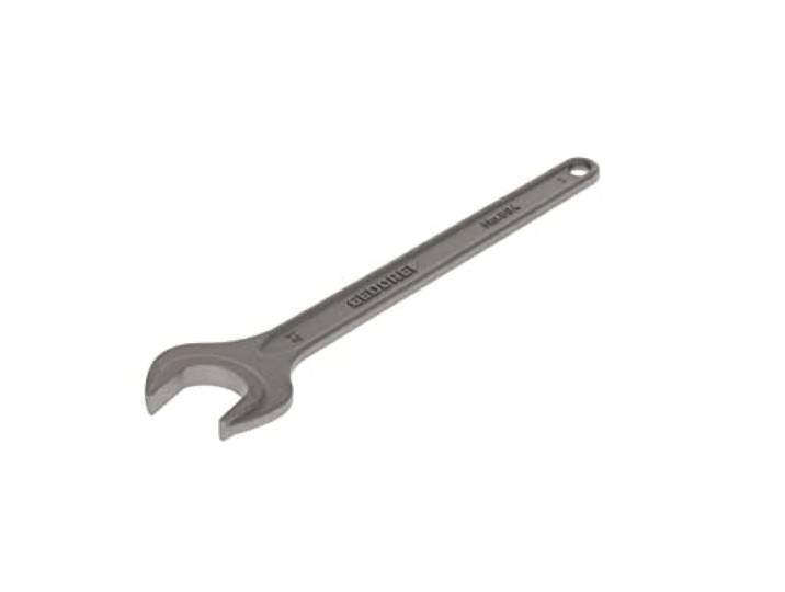 GEDORE 894 41 steeksleutel, 41 mm, met ophanggat, hoogwaardig vanadium-staal, niet-verblindend uiterlijk, staalgrijs, volgens DIN 894