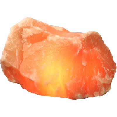 WAGNER LIFE DESIGN Dekolicht "Rock", orange, 1 Stk., Leuchten, Handgefertigt aus Salzkristall - jeder Stein ein Unikat, ca.25-30 kg