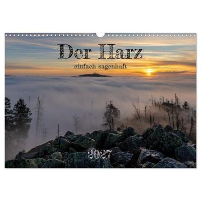 Der Harz - einfach sagenhaft (Wandkalender 2027 DIN A3 quer), CALVENDO Monatskalender