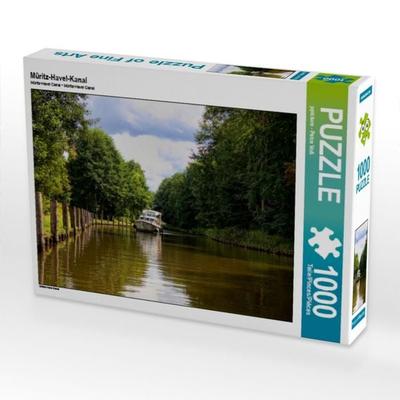 CALVENDO Puzzle Müritz-Havel-Kanal | 1000 Teile Lege-Größe 64x48cm Foto-Puzzle für glückliche Stunden