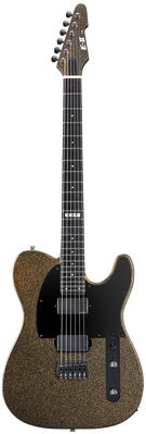 ESP E-II T-6 HS Gold Sparkle Satin Gold Sparkle matt