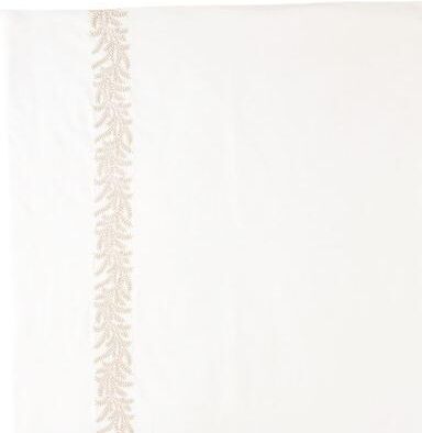Salome Embroidered Vine Duvet Cover - Natural, King - Ballard Designs