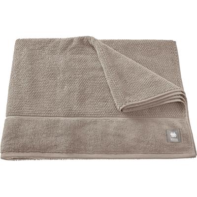 Badetuch MUSTERRING "Solid", grau, B:100cm L:150cm, Frottee, Baumwolle, Handtücher, Badetuch, hautschmeichelnde Airtouch Qualität