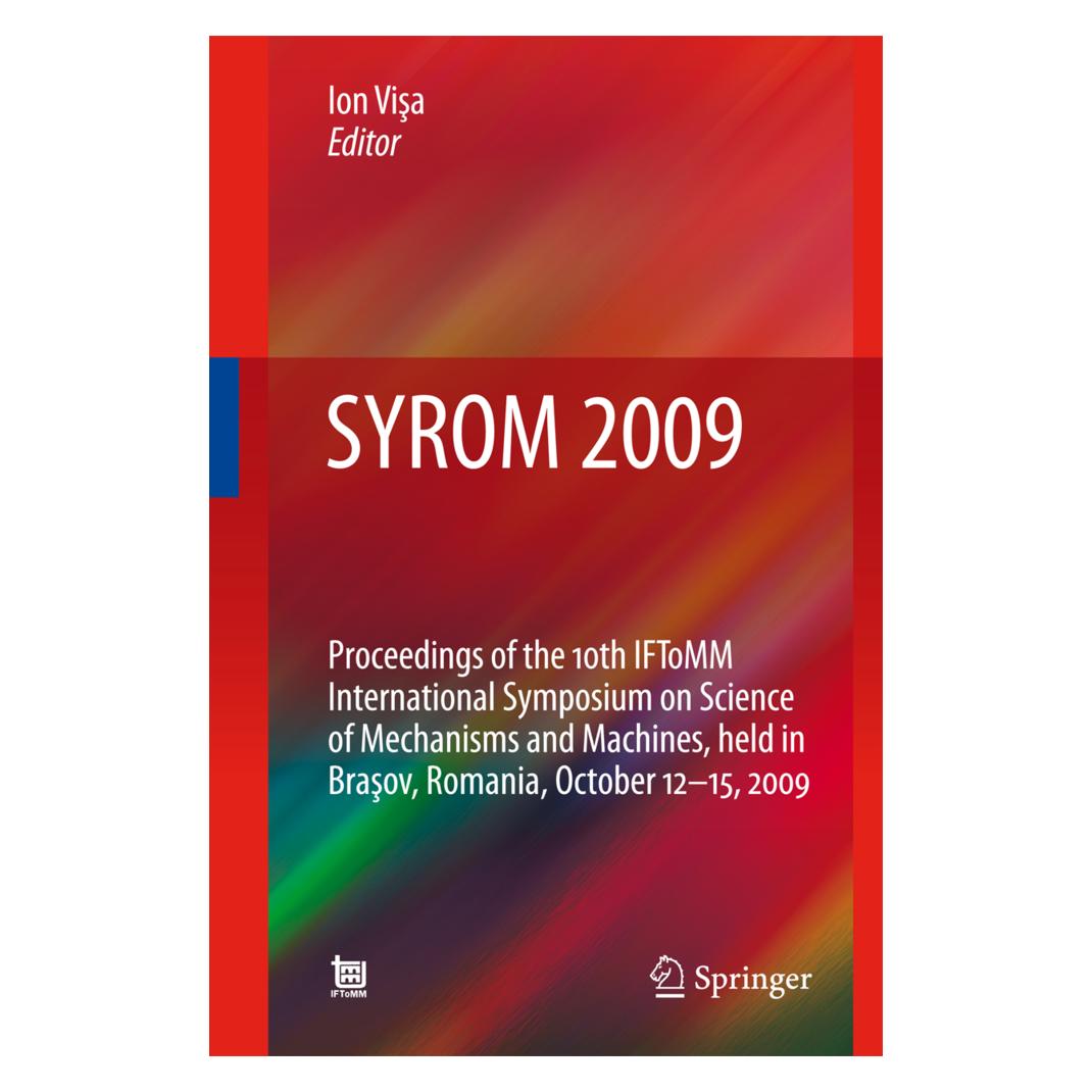 Springer SYROM 2009 (Englisch, Softcover, Ion Visa) (55573748)