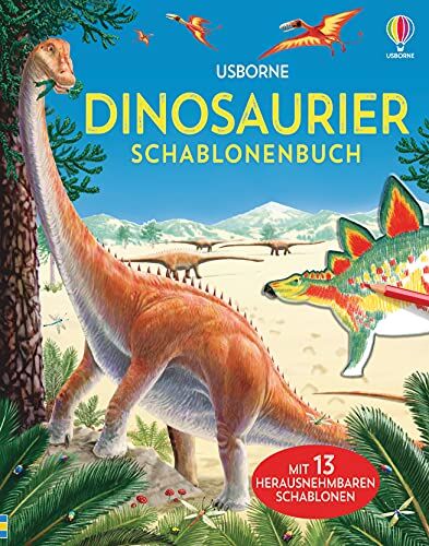 Alice Pearcey - Dinosaurier Schablonenbuch - Preis vom 06.10.2026 07:26:00 h