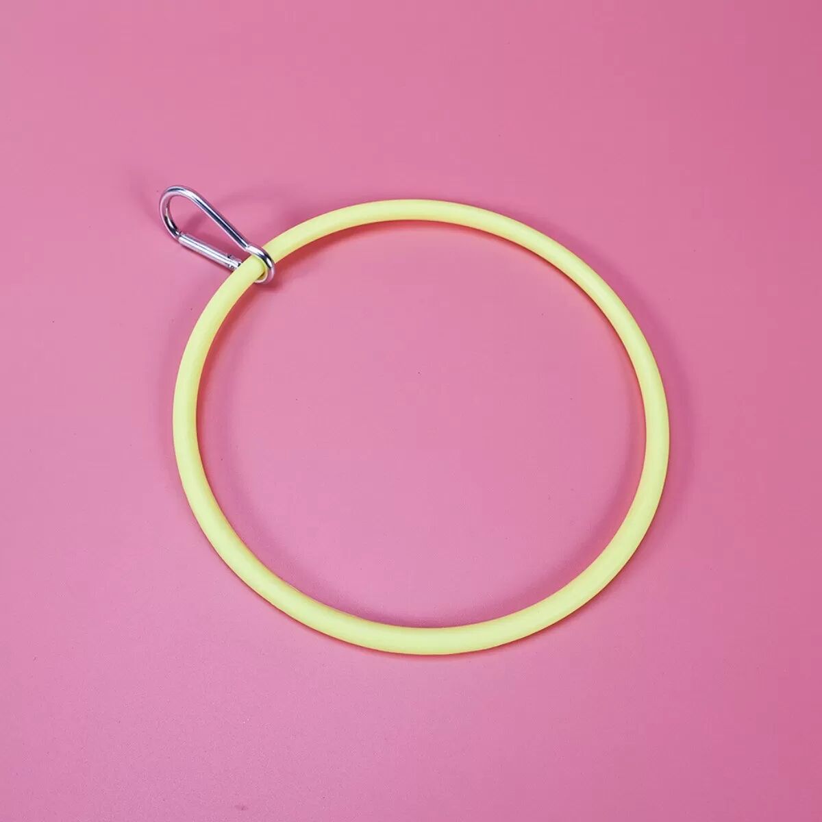 INF Anneau Perchoir pour Oiseaux - Jouet d'Escalade et de Mastication pour Cage Jaune
