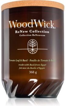 Woodwick Renew Tomato Leaf & Basil vela perfumada 368 g. Renew Tomato Leaf & Basil