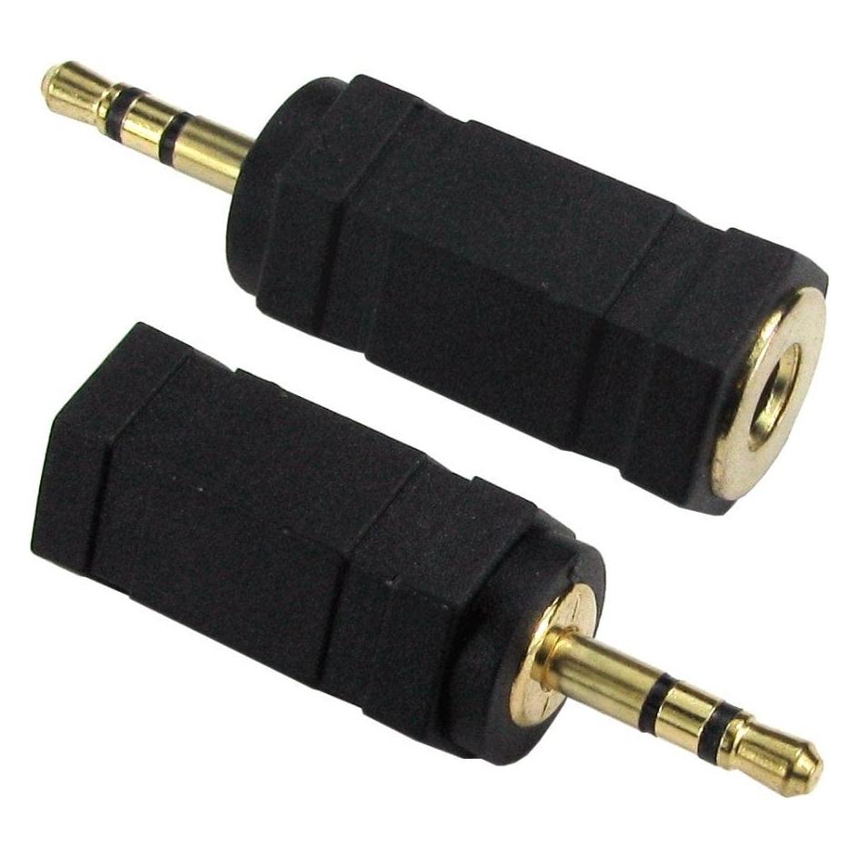 Cables Direct 2.5mm Stereo to 3.5mm Stereo (Klinkenadapter) (3-2M3F-ADAPT)