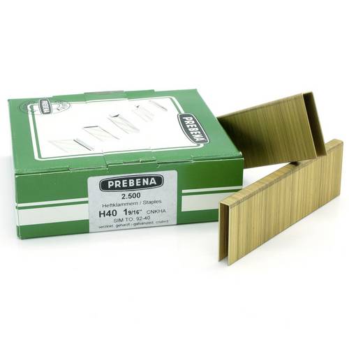 Prebena H40CNKHA Heftklammern-Set 3100 St. Abmessungen (L x B) 40mm x 8.60mm