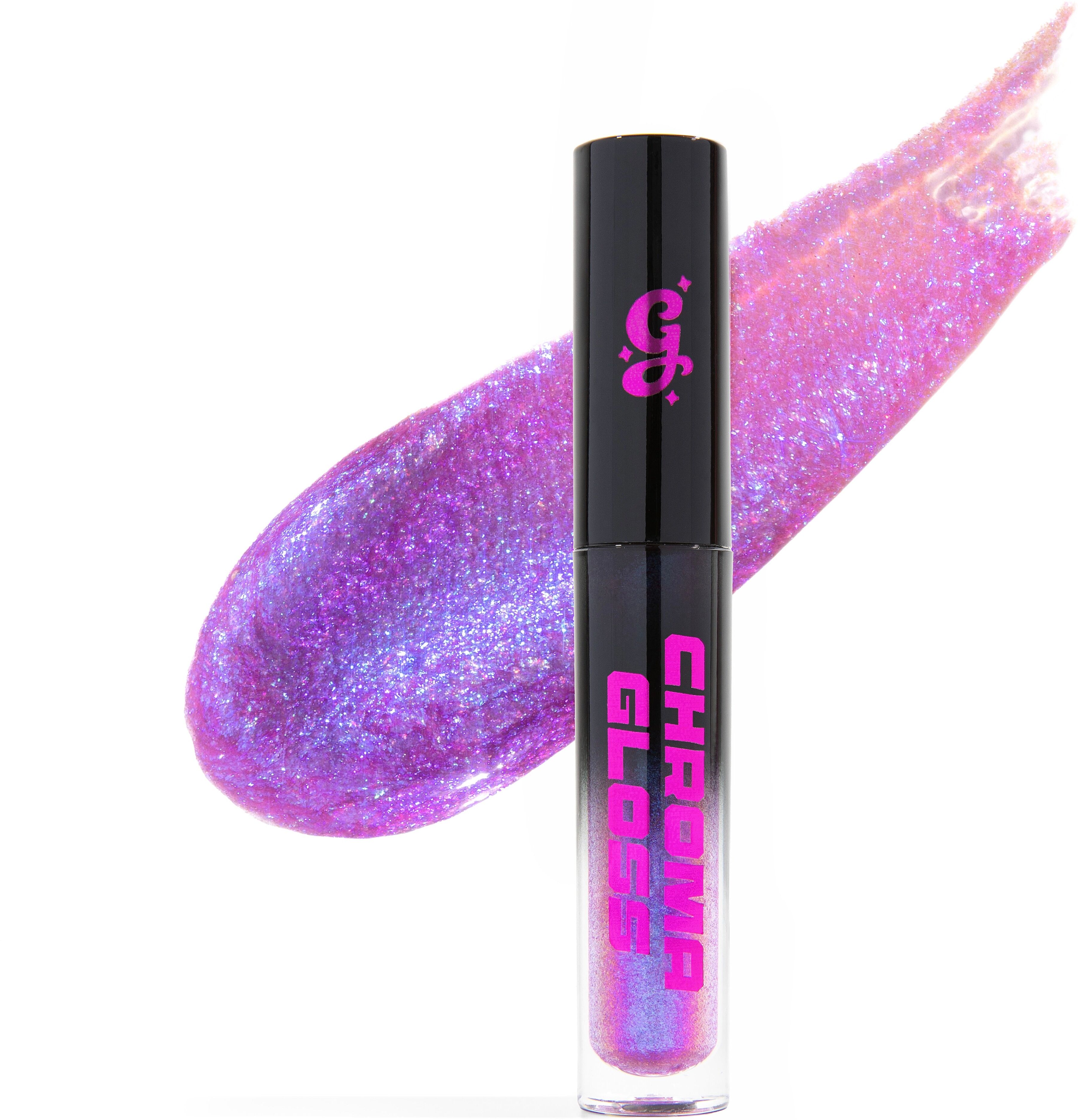 Opal Chroma Gloss (Purple/Pink) - Multichrome Lip Gloss - Glisten Cosmetics