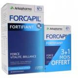 Arkopharma Forcapil Lot 3Mois+1Gr Bs - Lot 1 boîte de 180 gélules + 1 boîte de 60 gélules