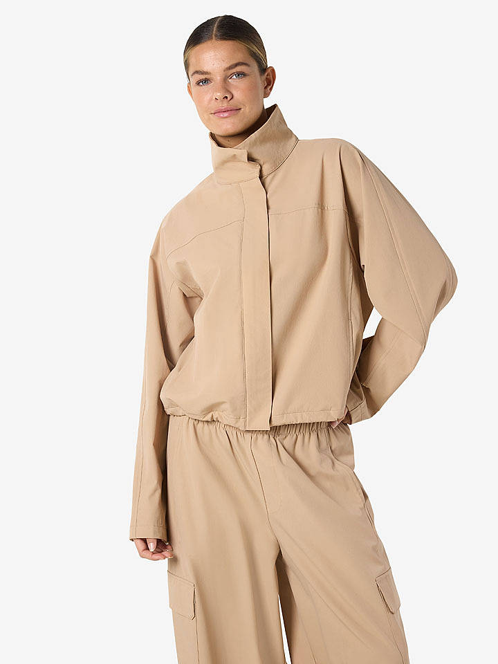 Noisy may Blouson "Kirby" in Beige - S