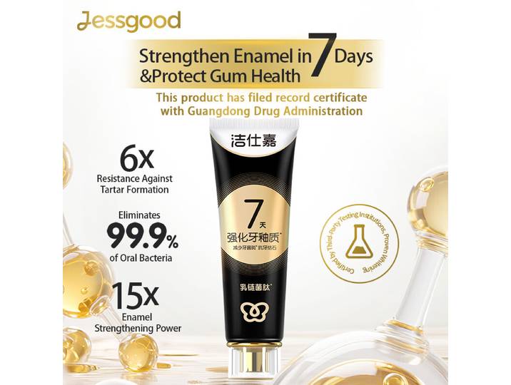 Jessgood Dentifrice pour renforcer l'émail des dents