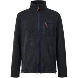Tchibo - Thermo-Strickfleecejacke - Herren - Gr. M - dunkelblau