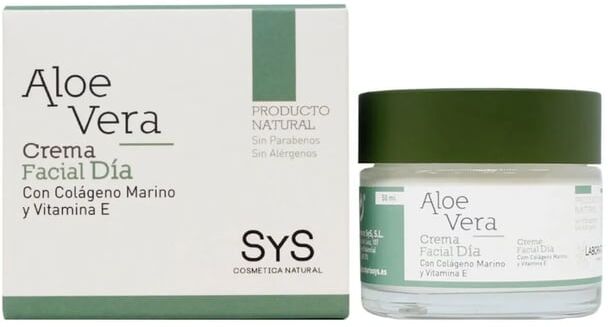 Sys Creme Facial Dia Hidratante Aloe Vera 50 ml