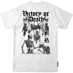 Loose Riders, Unisex, Velotrikot, Victory Or Death S/S Trikot (S), Weiss, S