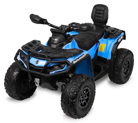 Akku-Fahrzeug Toyz Outlander, blau, mit USB-Anschluss