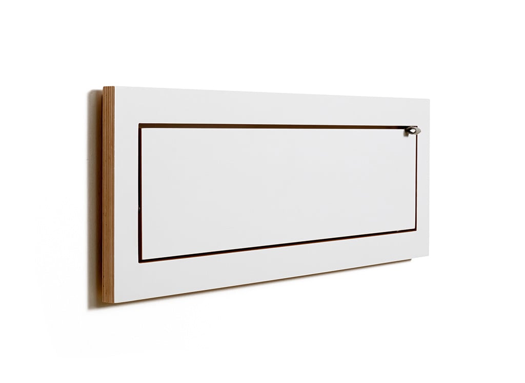 Ambivalenz Fläpps 80x27-1 Regal (weiß) weiß FL060002