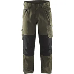 Blakläder® Service Arbeitshose mit Stretch 1495 1330 - olivegrün/schwarz - 150 (C102)