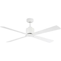 Lucci AIR Climate I Deckenventilator 35 W (Ø x H) 132 cm x 31 cm Weiß mit Fernbedienung 210521