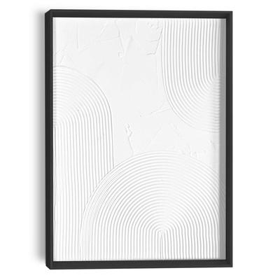 Wandbild REINDERS "Reliefbögen", weiß (farbe bild(er): weiß), B:30cm H:40cm T:3cm, Bilder, Home Office - Weiß - MDF - Abstrakt - 30x40 cm