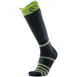 Sidas, Unisex, Sportsocken, Ski Touring (47 - 49), Schwarz, Gelb