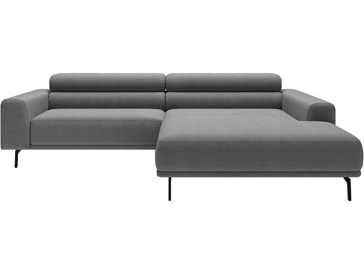 SCHÖNER WOHNEN-Kollektion Tossa, Modernes Design trifft smarte Funktione, Breite 258 cm Motorischer Sitzvorzug, Kopfteil-Funktion & Saugroboter-Höhe