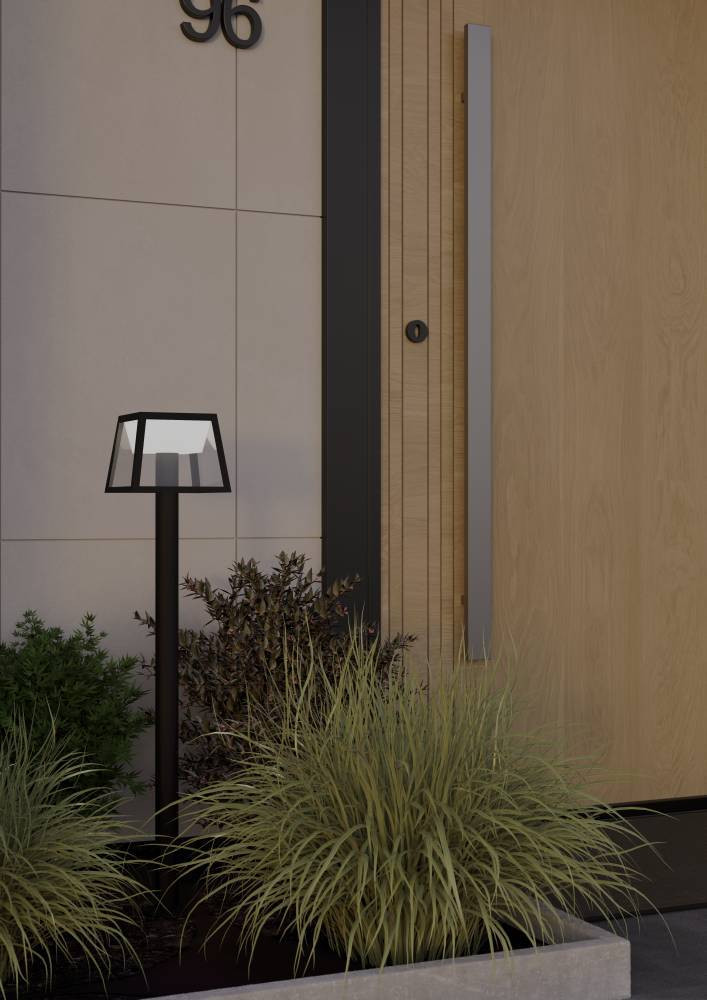 Eglo Altilia Solar LED tuinpadverlichting zwart Hoogte: 106 cm